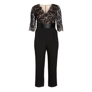 Formal jumpsuit with lace bodice from Nordstrom